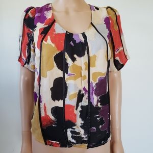 Madison Marcus x Revolve Top Flowy Silk Size XS Career